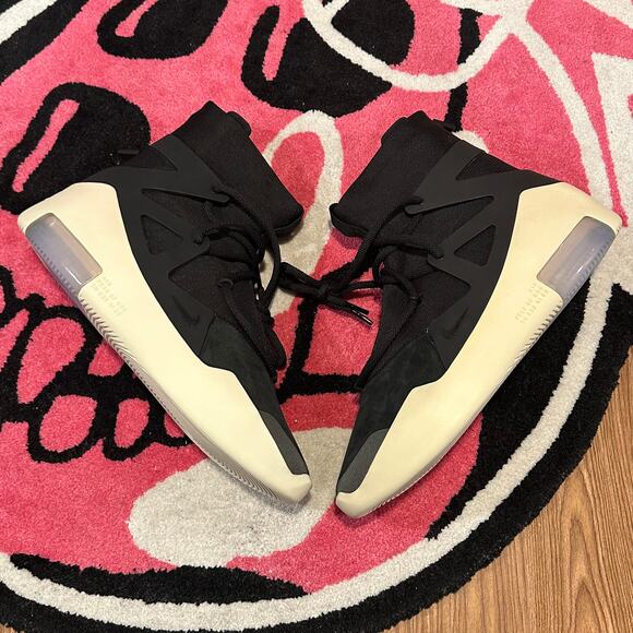 Nike Air Fear of God 1 Black – Size 10 – Brand New main image 8